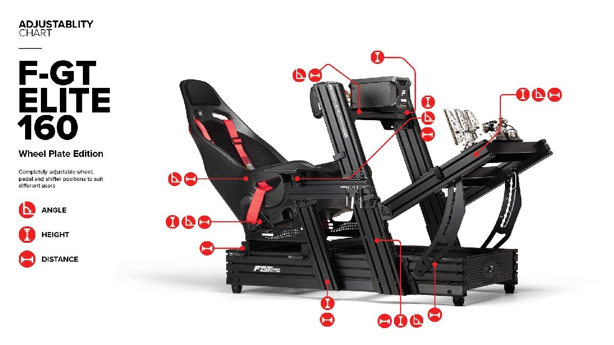 Cockpit F-GT Elite 160 Wheel Plate Edition 10