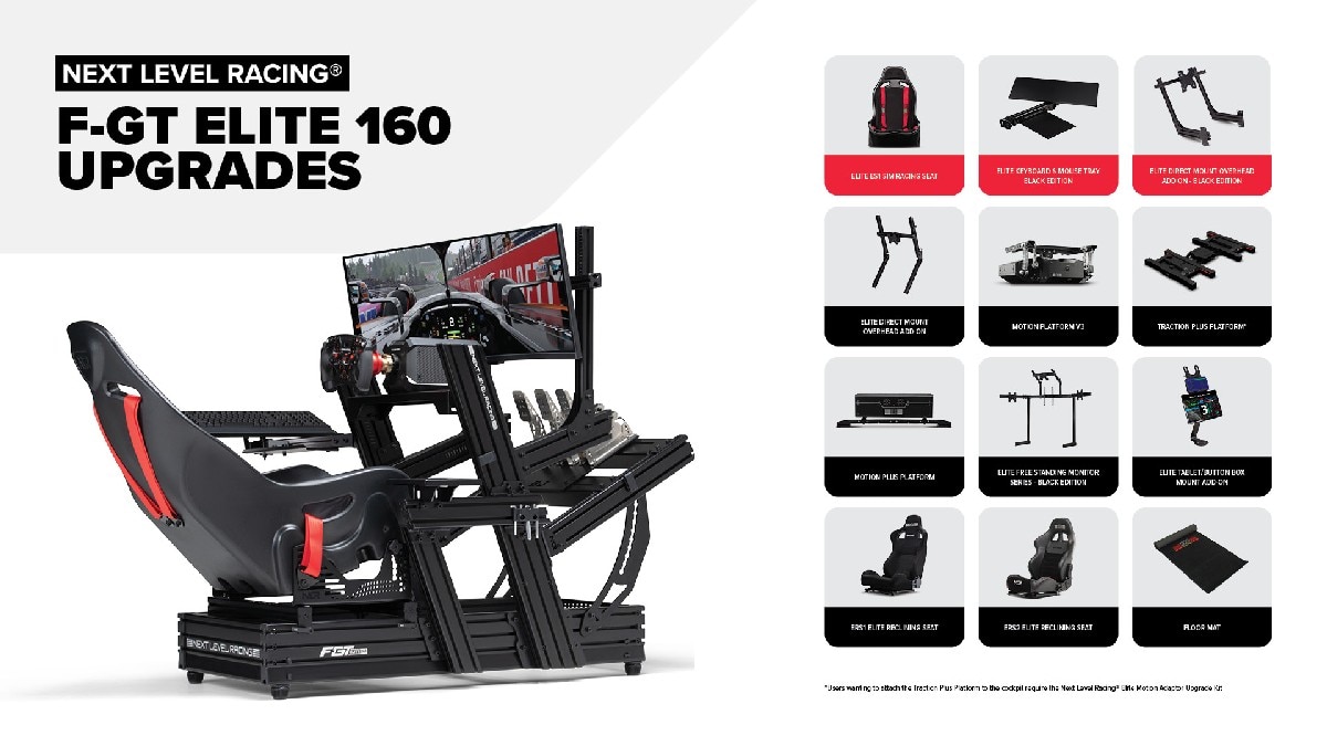 Cockpit F-GT Elite 160 Wheel Plate Edition 11