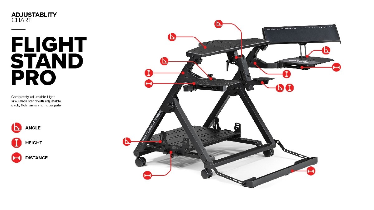 Cockpit Flight Stand Pro 11