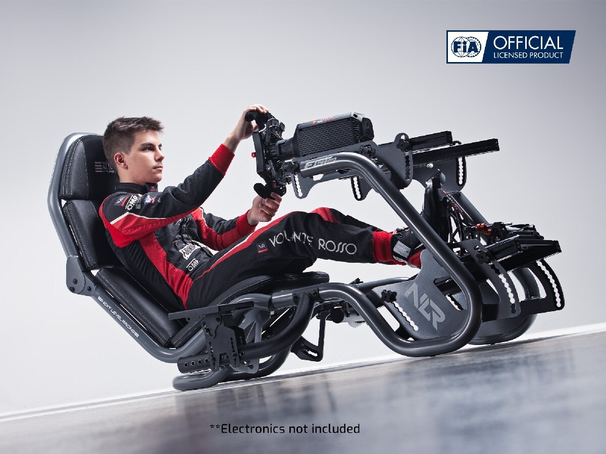 F-GT Pro Formula e GT Racing Simulator Cockpit - Black Edition 7