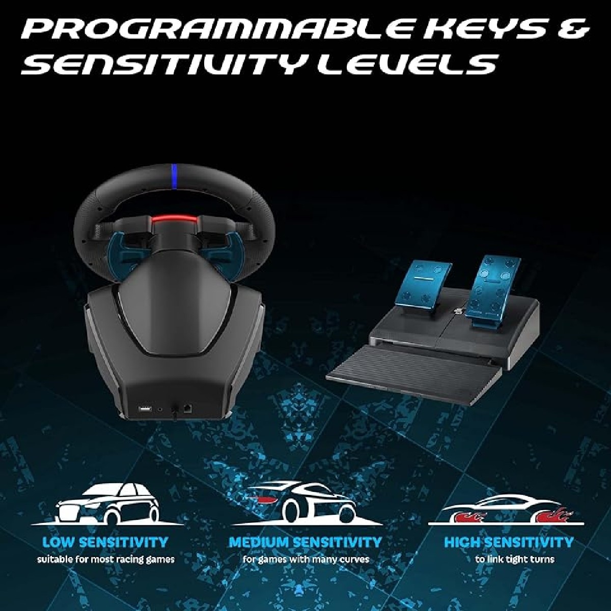 Volante Indeca Jinshu V GTR – Multiplataforma 4