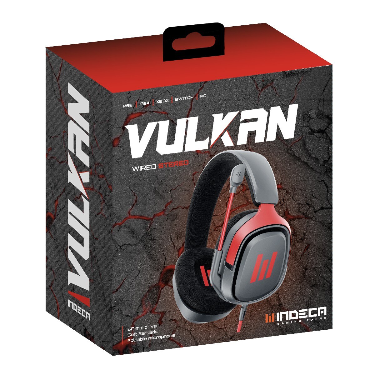 Auscultadores Vulkan Wired Stereo 1