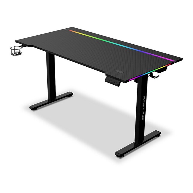 Imagem 0 de Mesa Gaming Zorya Black RGB