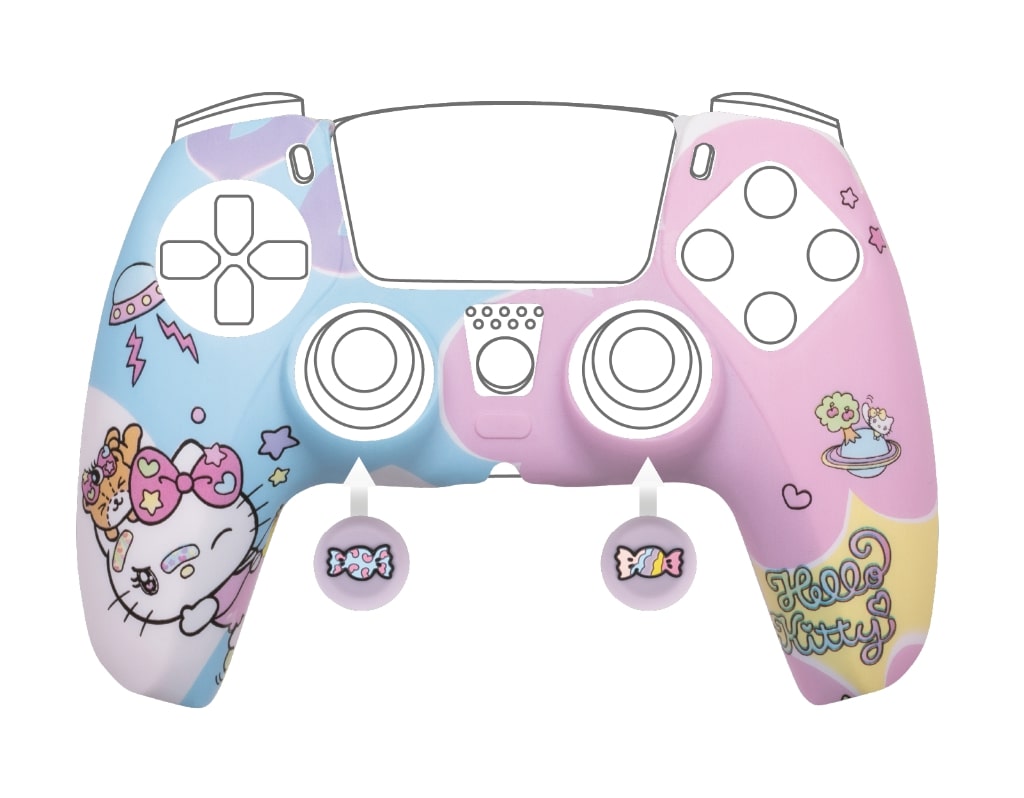 Kit de Proteção DualSense Hello Kitty - PS5 2