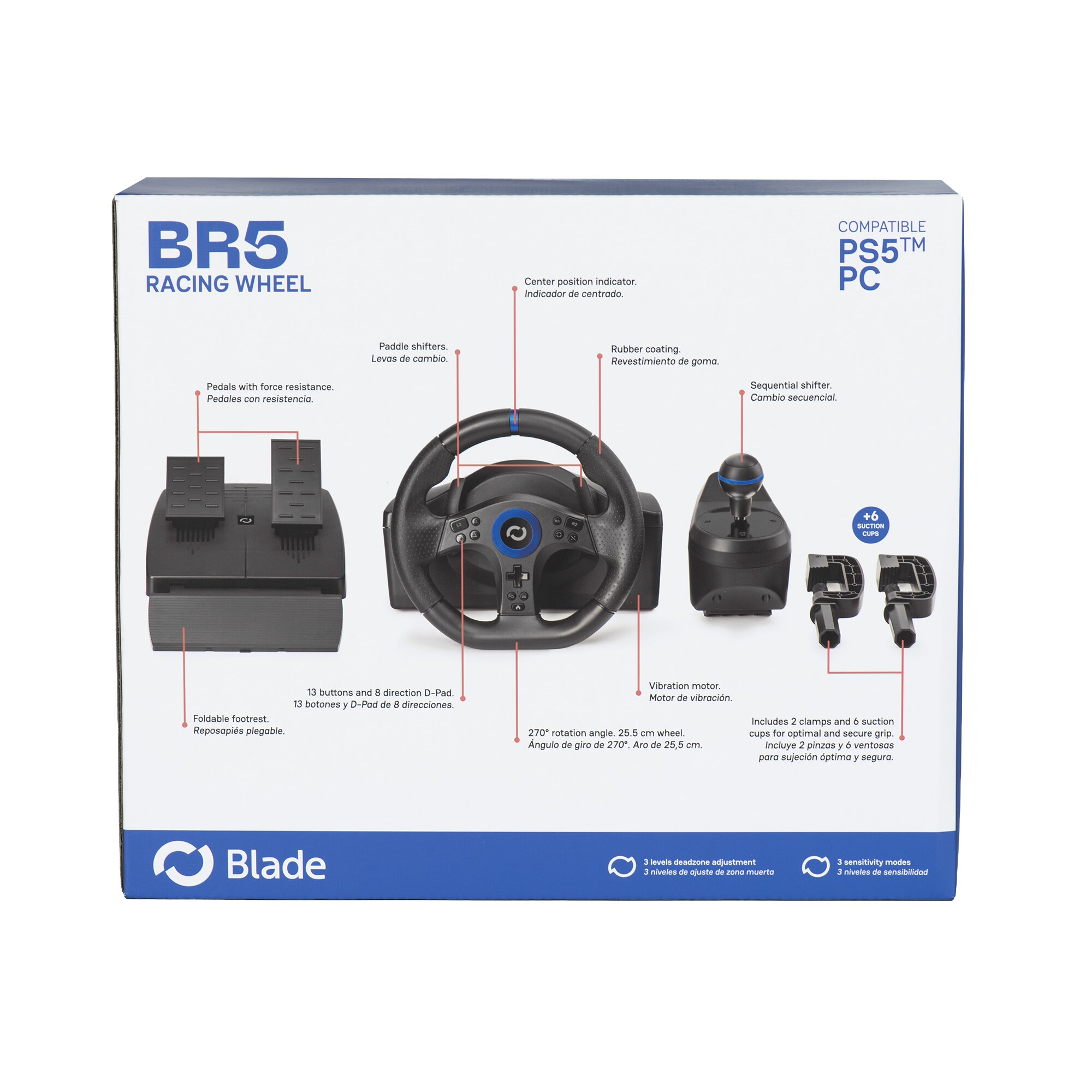BR5 Wheel -PS5 Preto-5
