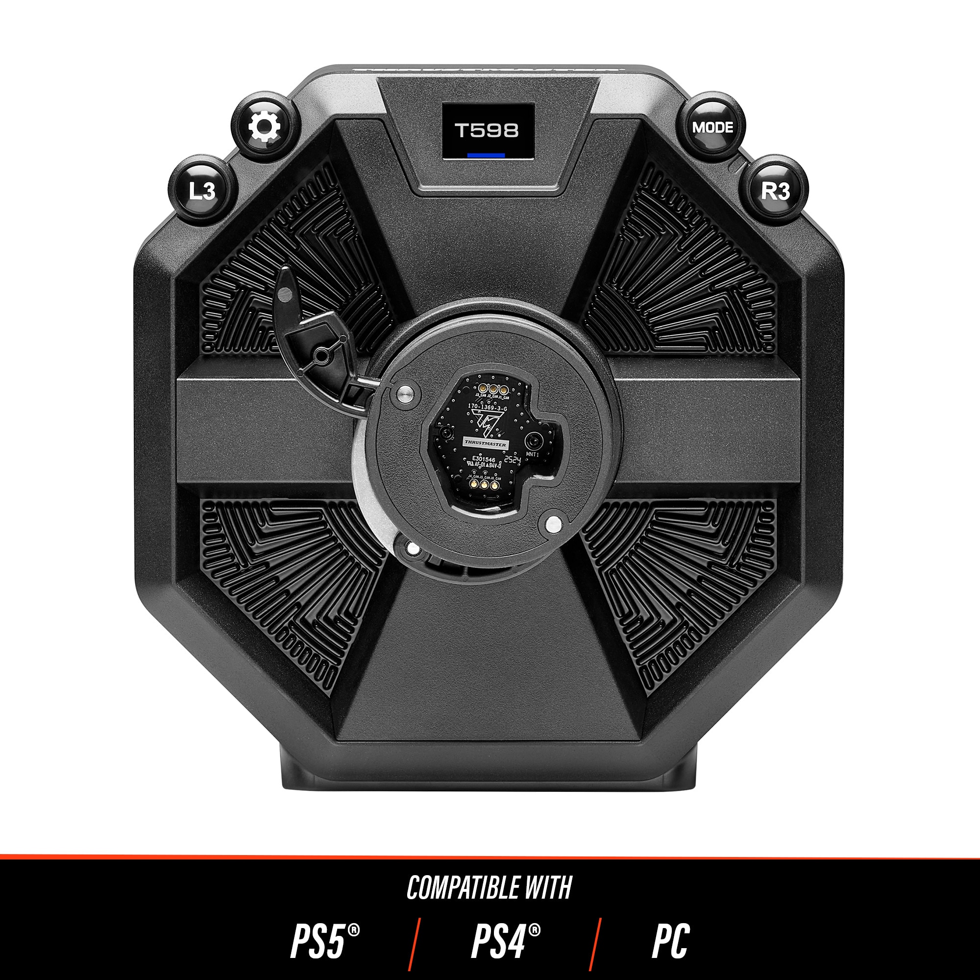 Thrustmaster T598 Servo Base, Base de Volante de Efeitos Force Feedback Direct Axial Drive - PS5, PS4 e PC 2