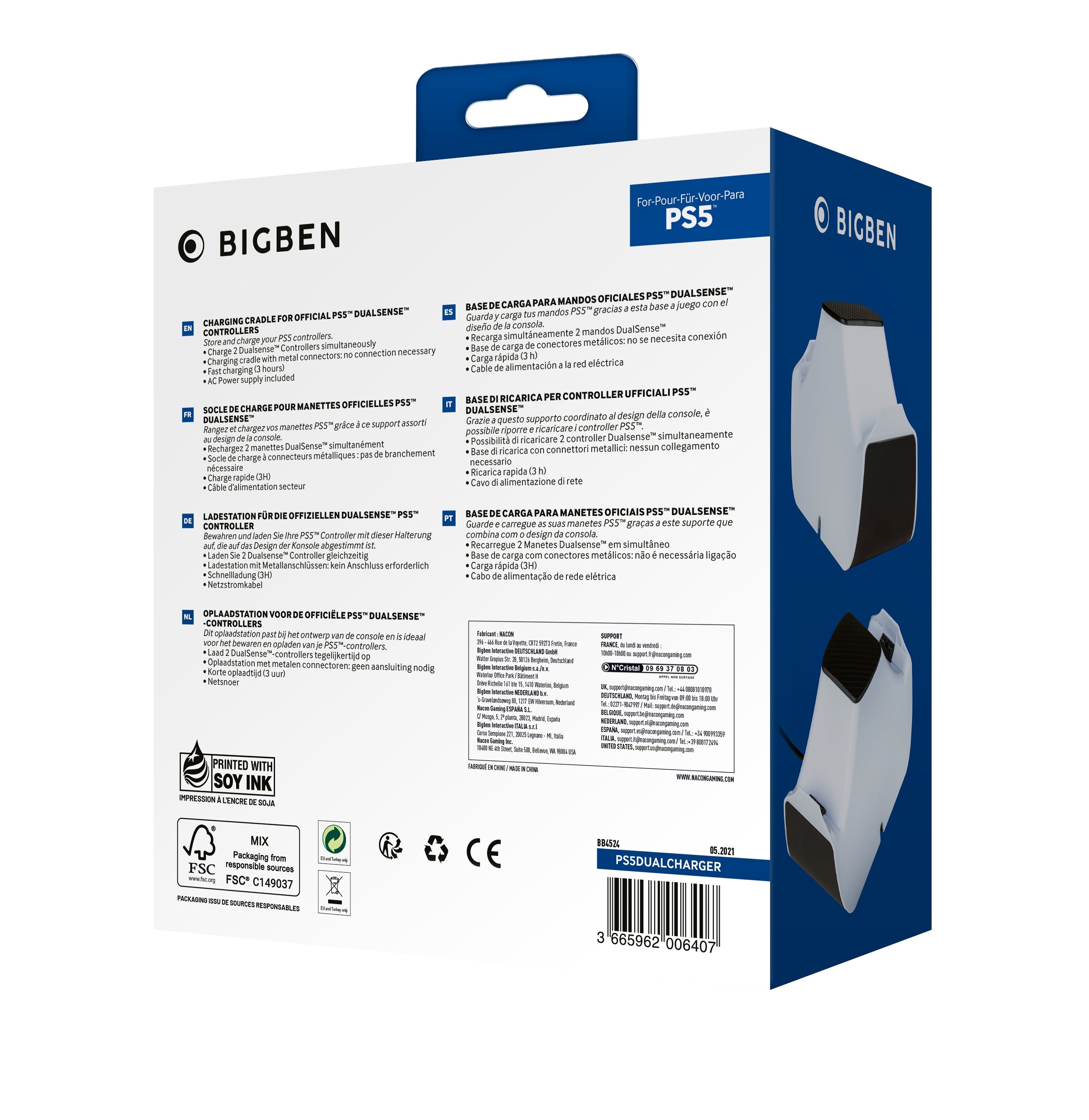 Base de Carregamento para Comandos Dualsense - PS5 3