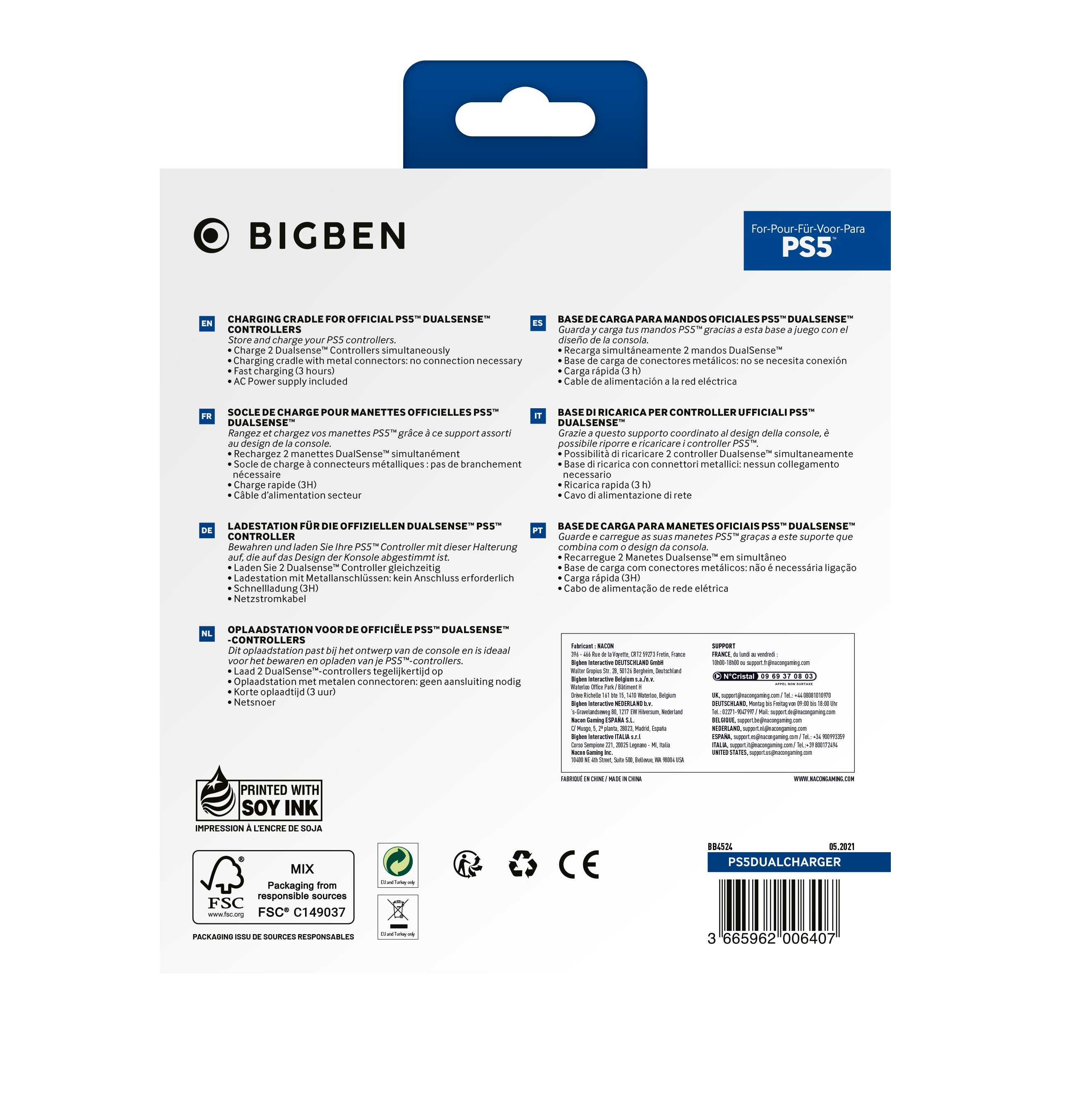 Base de Carregamento para Comandos Dualsense - PS5 4