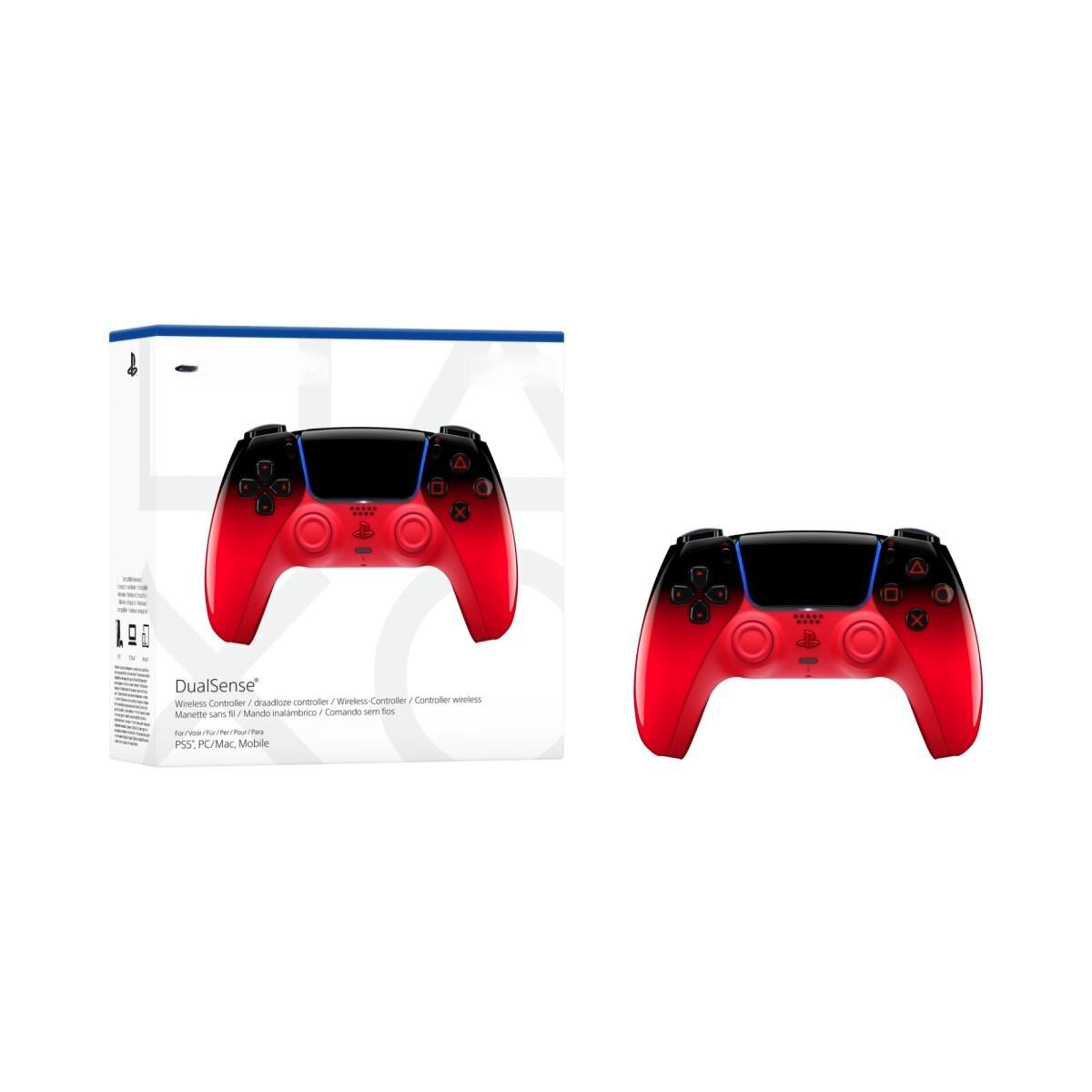 Comando sem fios DualSense – Techno Red Vermelho-7
