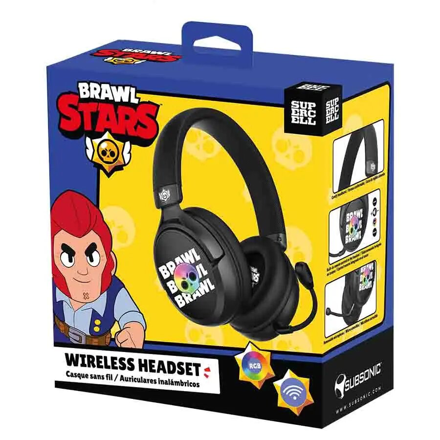 Imagem 0 de Headset de Jogo sem Fio Brawl Stars Brawl