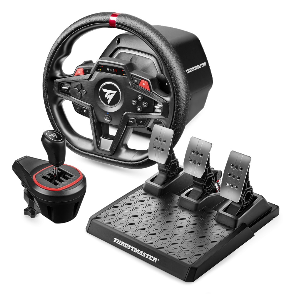 Imagem 0 de Thrustmaster T248R Shifter Pack Volante PS5 PS4 PC
