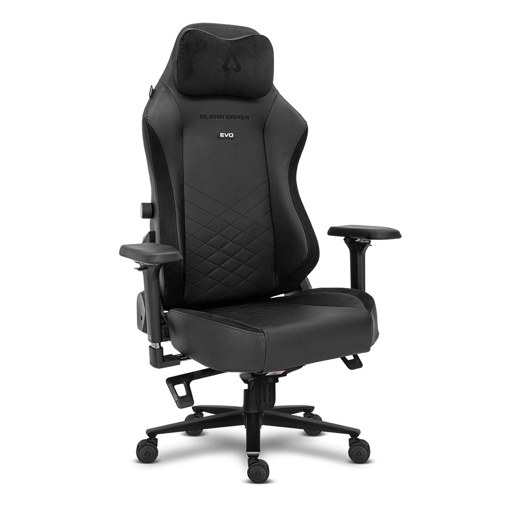 Imagem 0 de Cadeira Alpha Gamer Alegra Evo - Midnight  Black PU