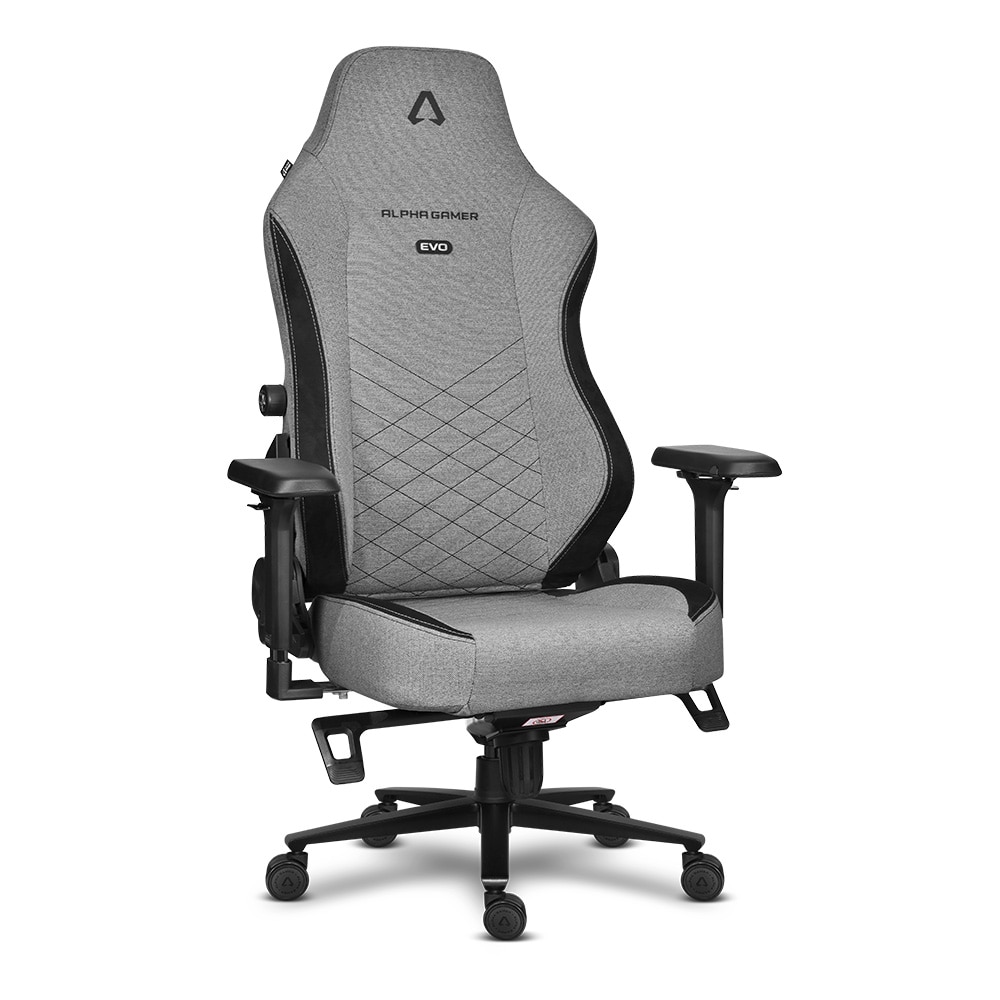 Imagem 0 de Cadeira Alpha Gamer Alegra Evo- Smoke Grey Fabric