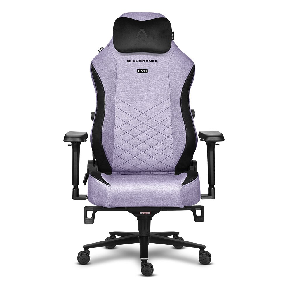 Cadeira Alpha Gamer Alegra Evo- Lavender Haze Fabric 2