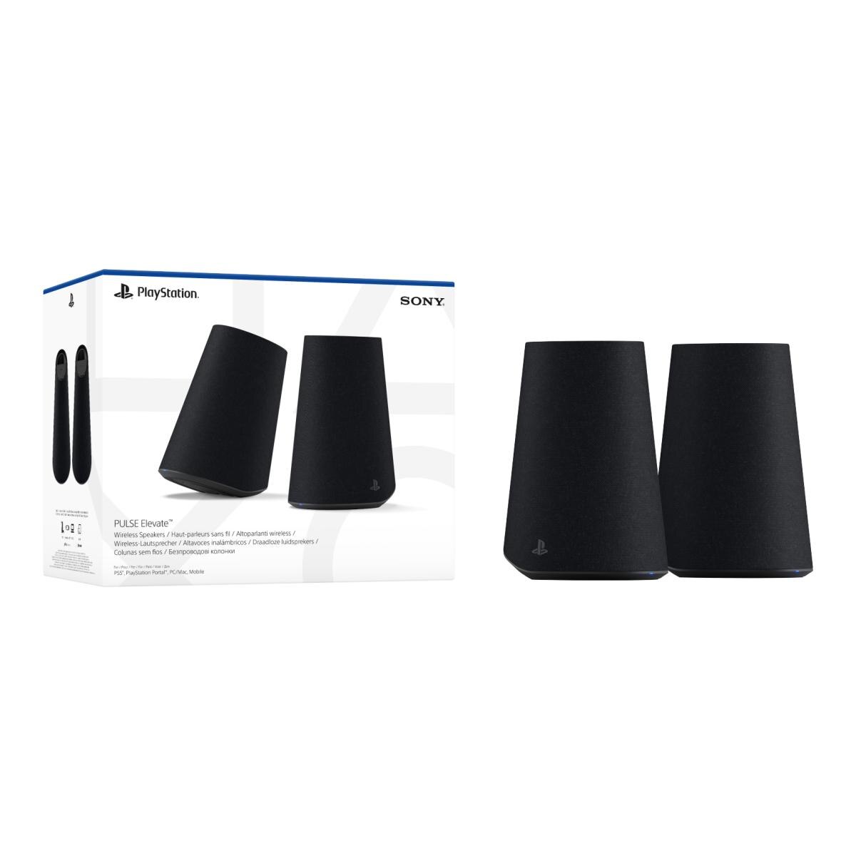 Colunas Sem Fios Sony PULSE Elite - PlayStation 5, PC e Mac Preto-7