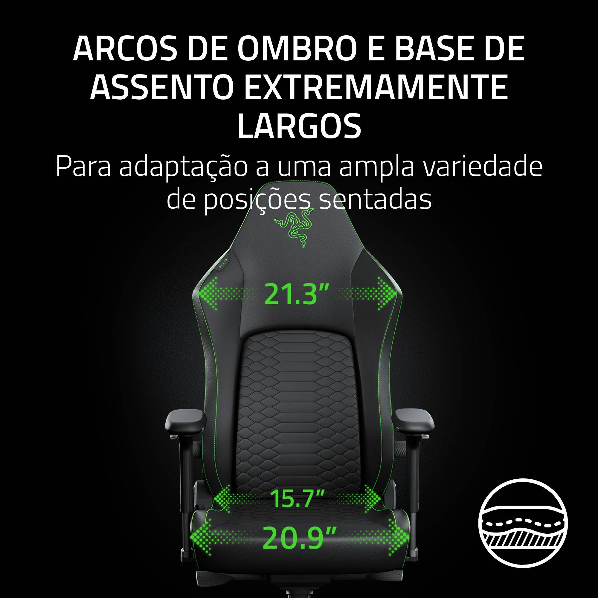 Cadeira Gaming Razer Iskur V2 NewGen Preto-5