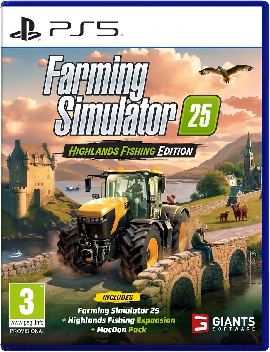 Farming Simulator 25: Highlands Fishing Edition - PS5 1