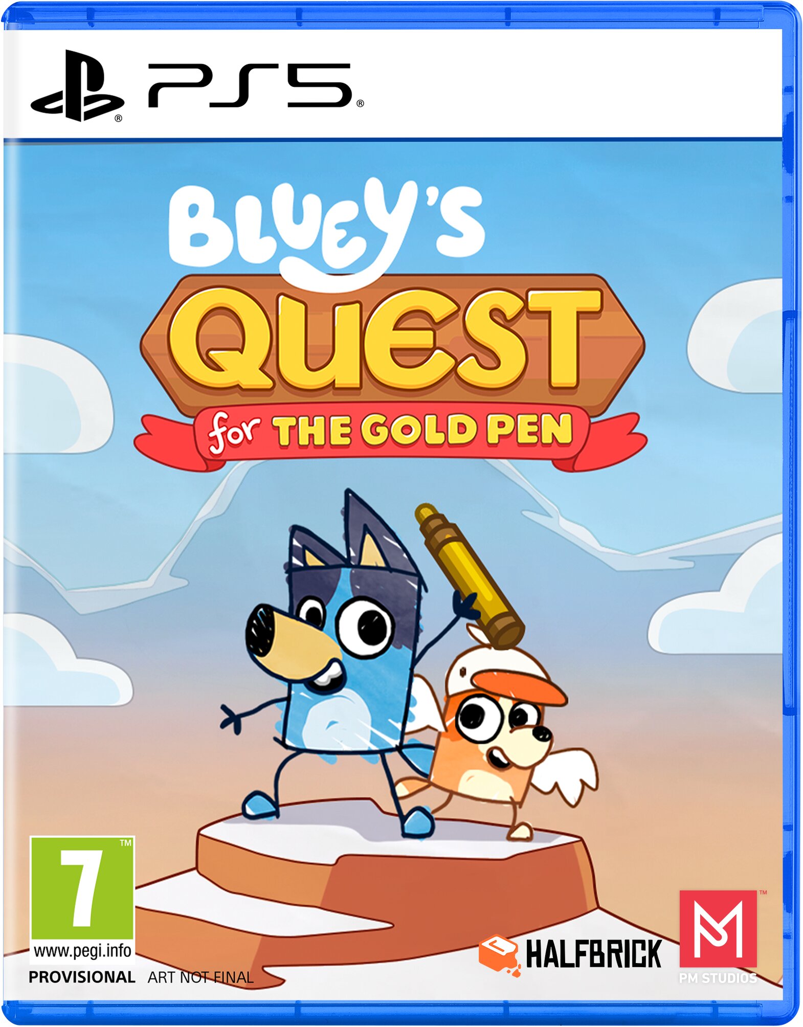 Imagem 0 de Bluey's Quest for the Gold Pen - Playstation 5