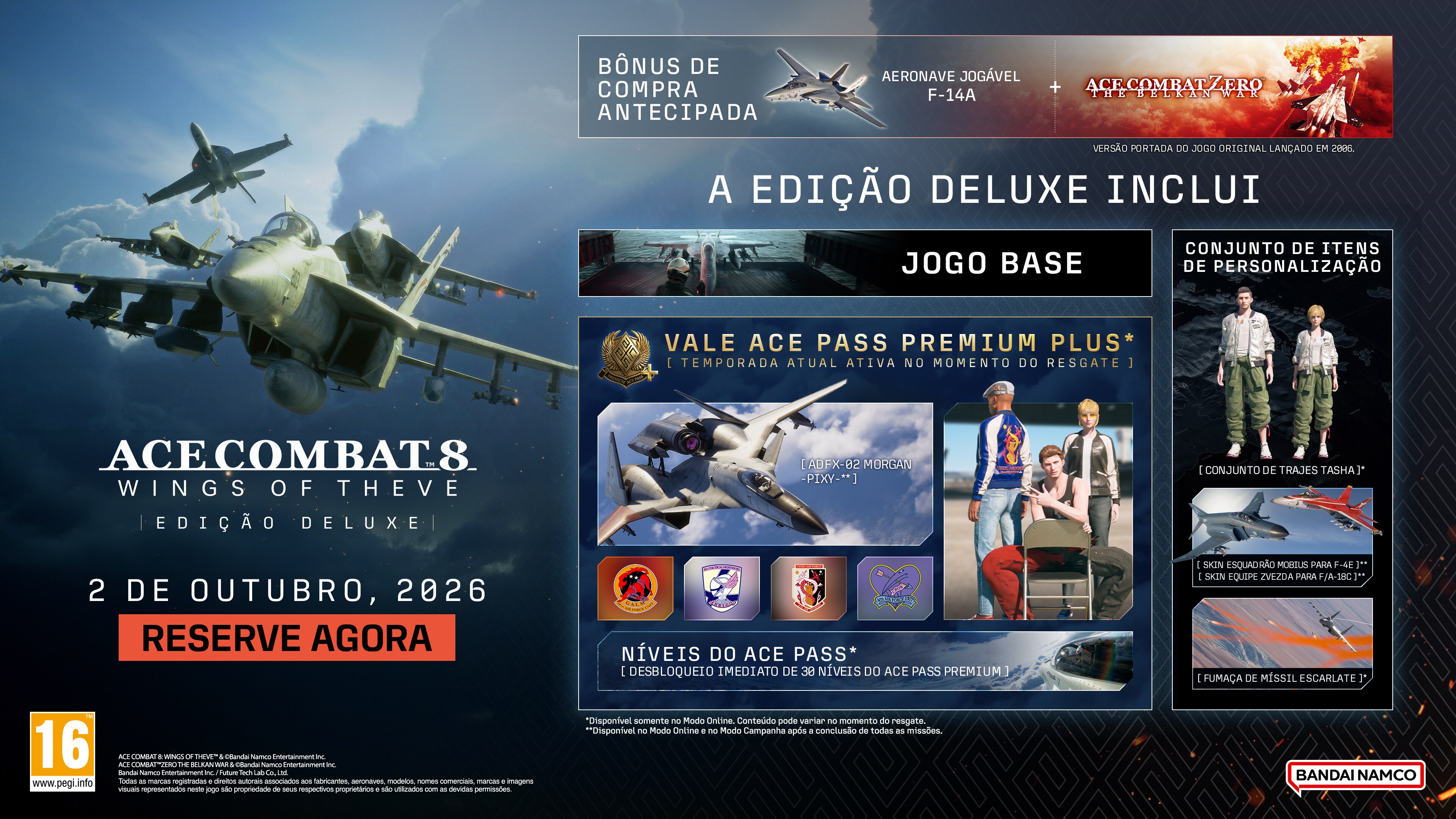Ace Combat 8 Wings Of Theve Deluxe Edition PS5 3