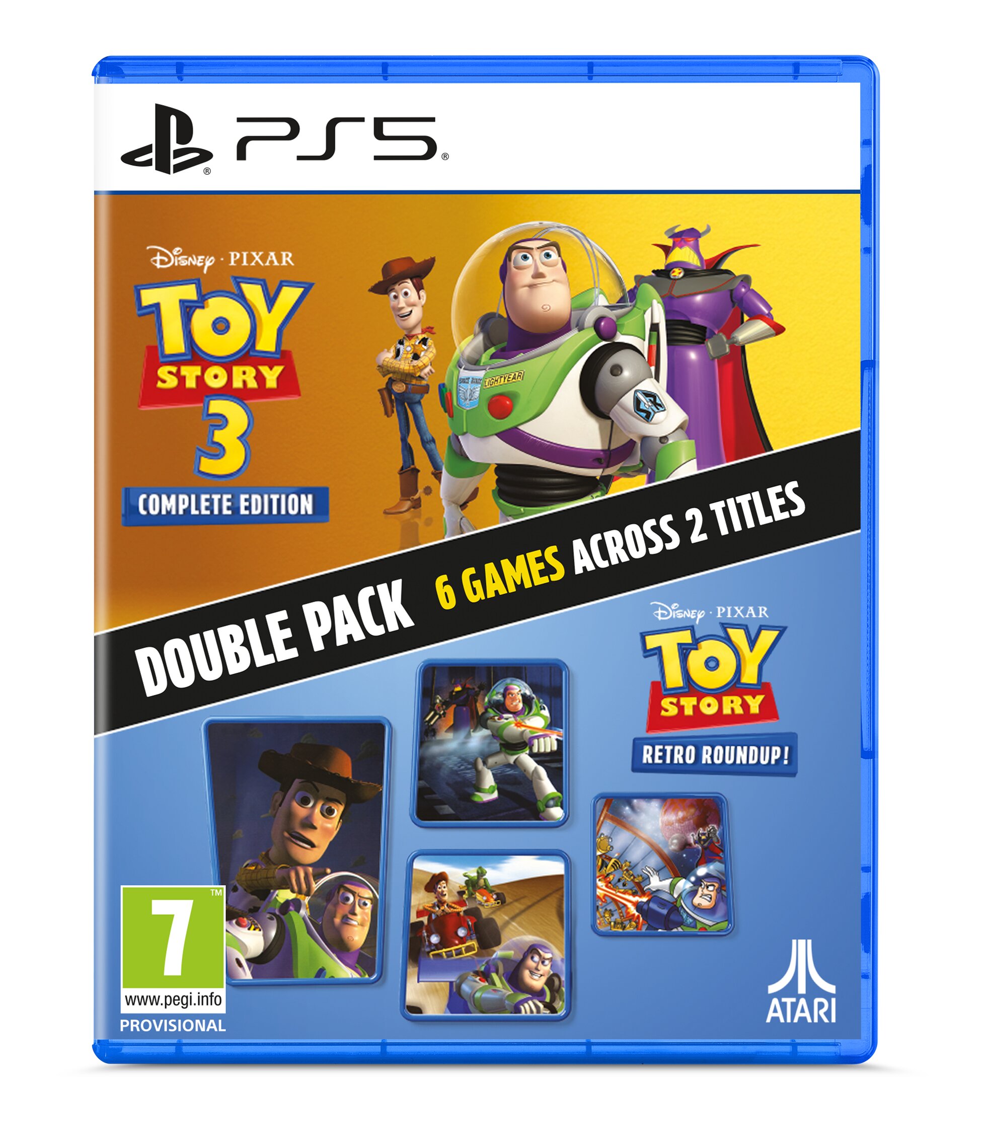 Imagem 0 de Toy Story: Retro Roundup! + Toy Story 3 Complete Edition Double Pack - PS5