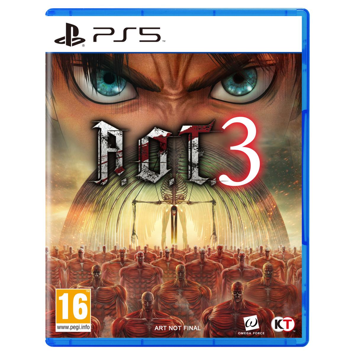 Imagem 0 de Attack on Tittan 3 Launch Edition - PlayStation 5