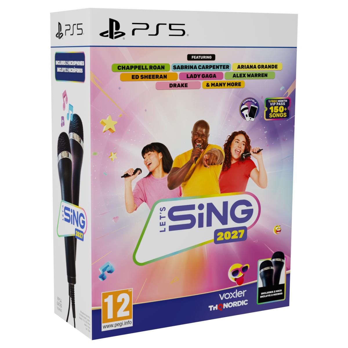Imagem 0 de Let's Sing 2027 + 2 Microfones - Play Station 5