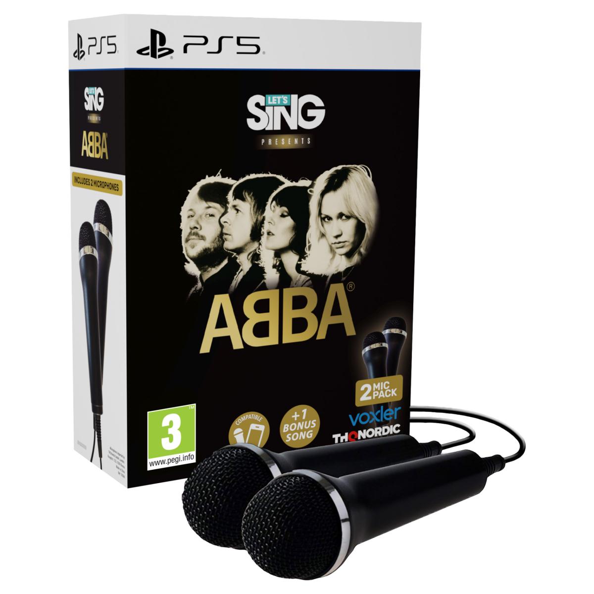 Imagem 0 de Let's Sing ABBA + 2 Microfones - Play Station 5