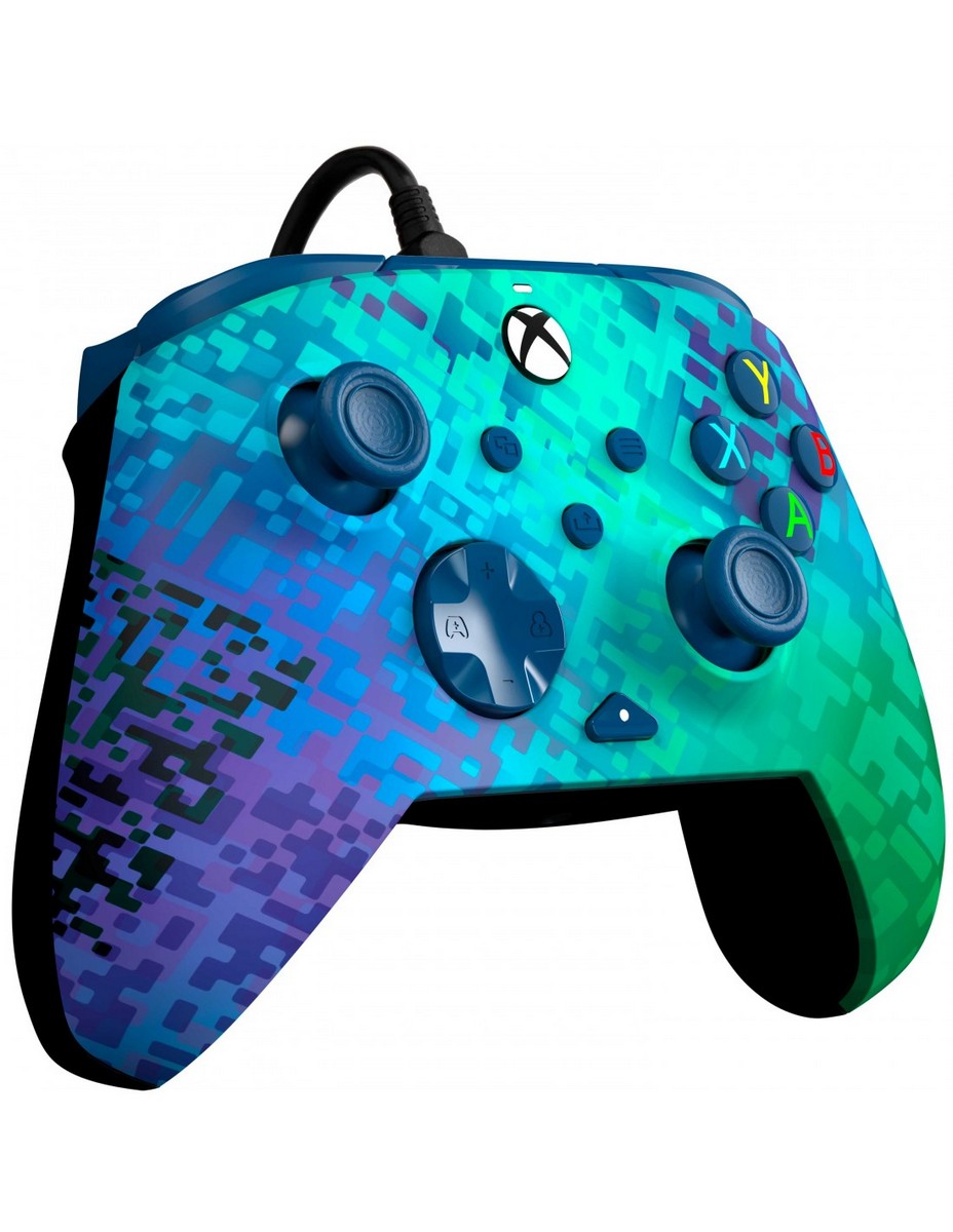 Comando com Cabo Rematch Glitch Green - Licenciado por Xbox Series X 2