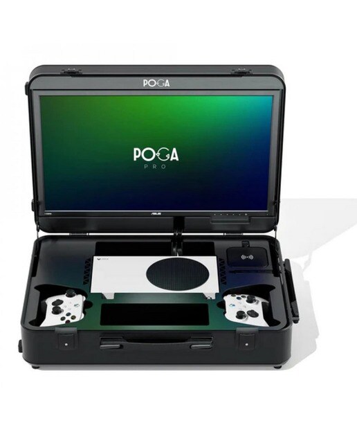 Imagem 0 de POGA Pro Trolley com Monitor Gaming de 21.5" para Xbox Series S - Preto