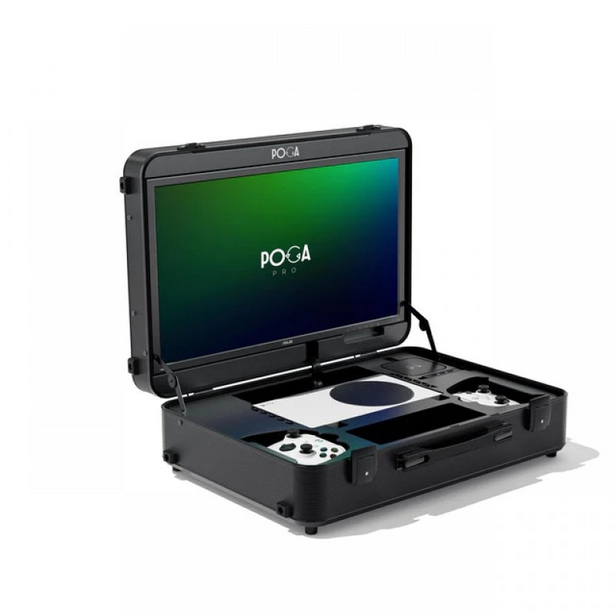 POGA Pro Trolley com Monitor Gaming de 21.5" para Xbox Series S - Preto 4