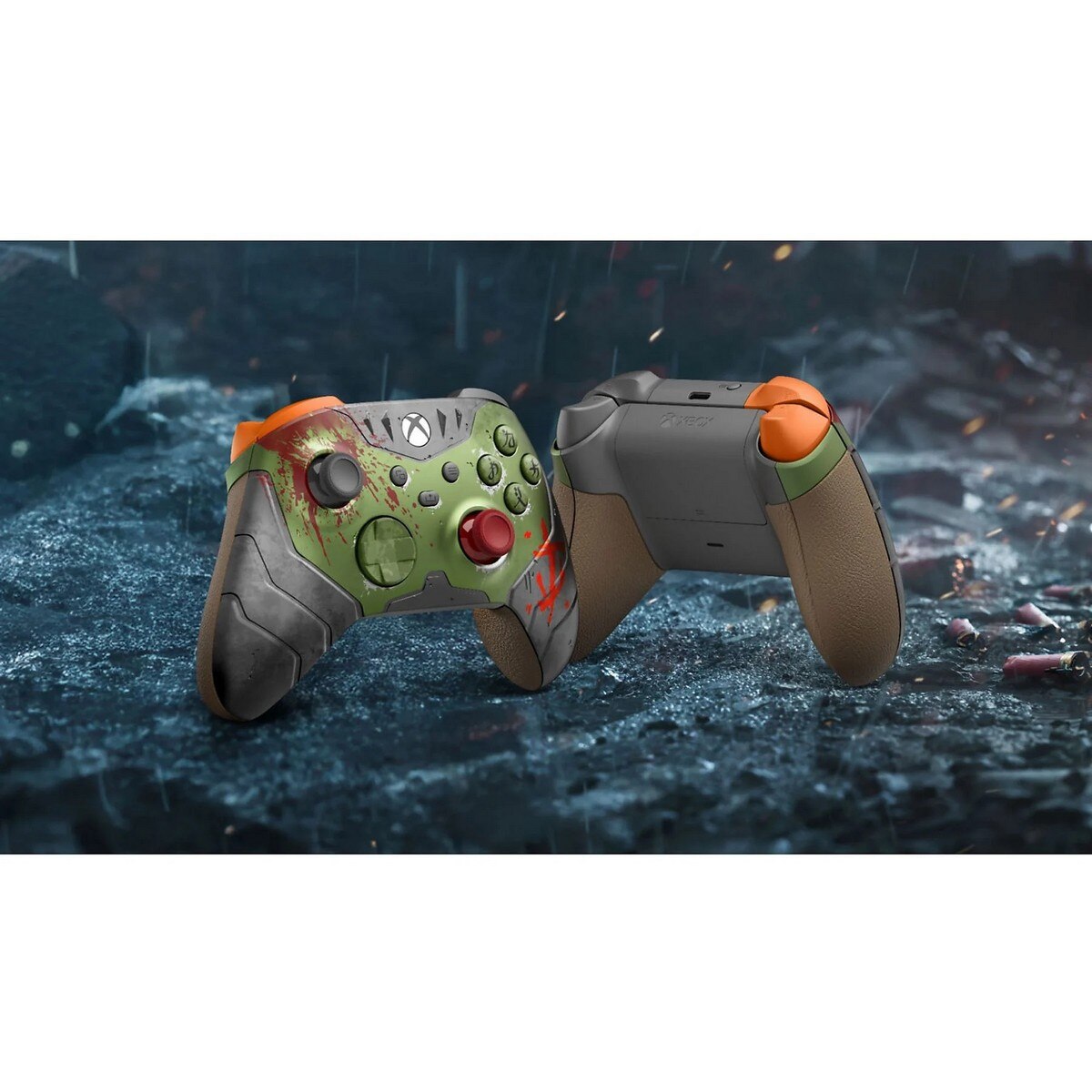 Comando Xbox Wireless Controller - Doom The Dark Ages - Limited Edition Verde-4