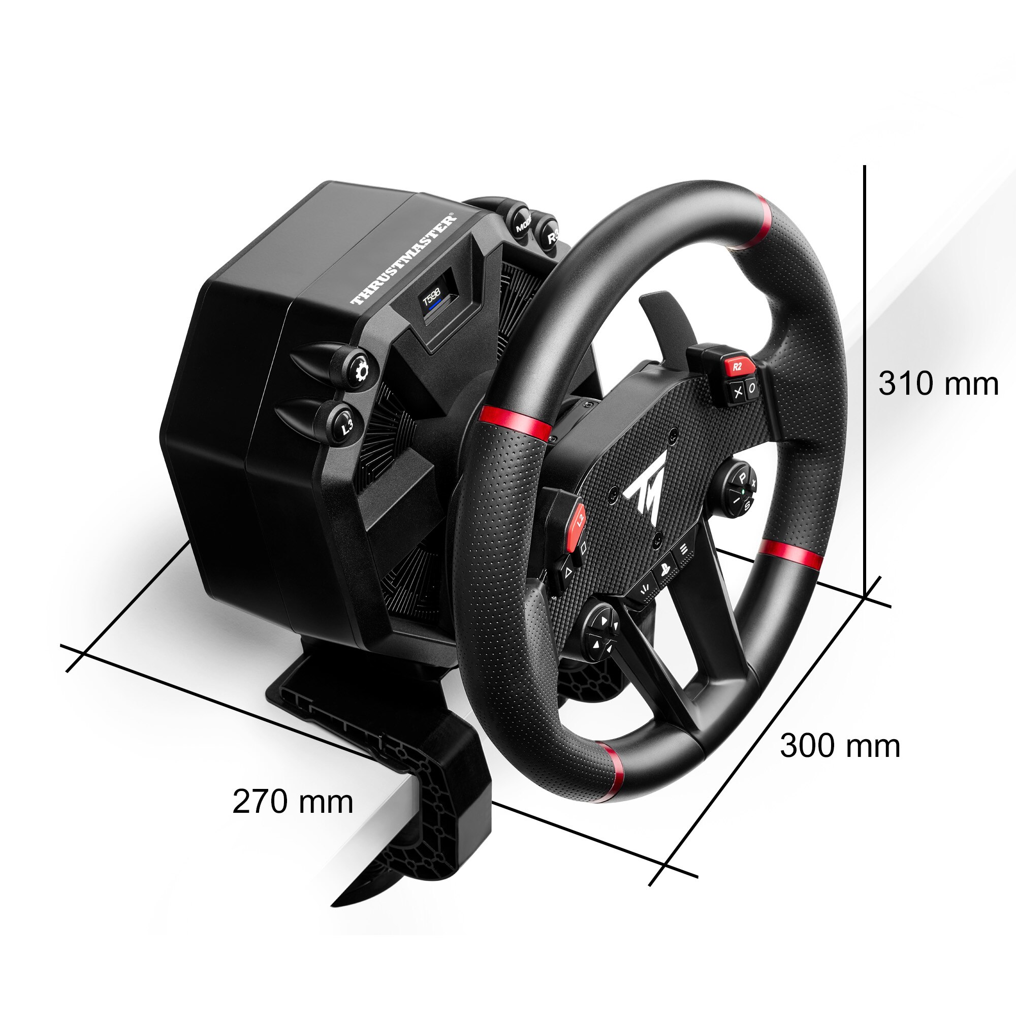 Thrustmaster T598, Volante de Efeitos Force Feedback Direct Axial Drive - Xbox Series X|S, Xbox One e PC 6