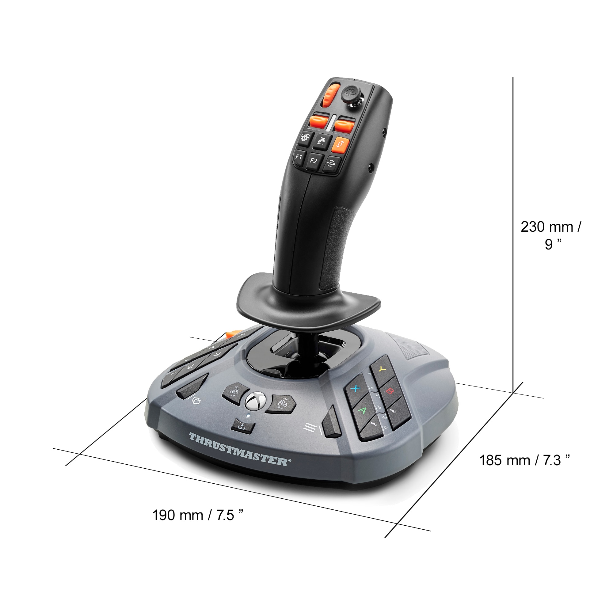 Thrustmaster SimTask FarmStick, Joystick Multifuncional para Farming - Xbox Series X|S e PC 6
