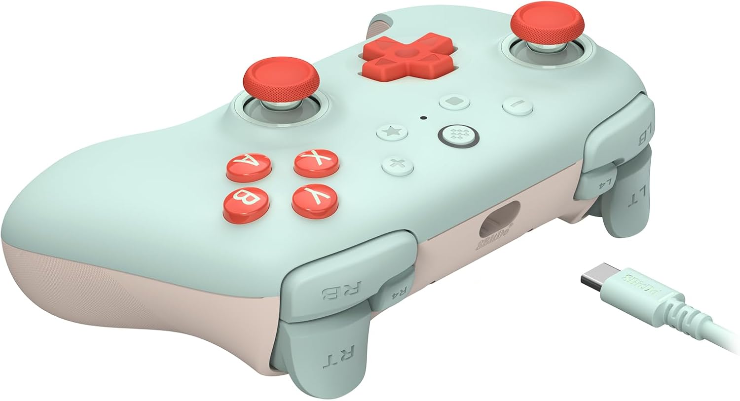 Comando C/ Fios 8BITDO Ultimate 2C PAD Menta 2