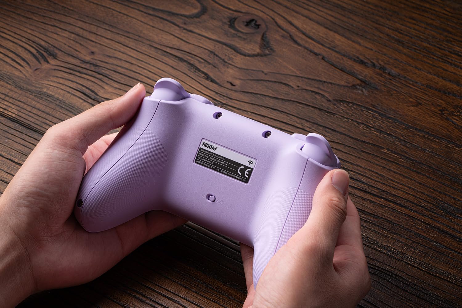 Comando S/ Fios 2.4G BT 8BITDO Ultimate 2C PAD Roxo 4
