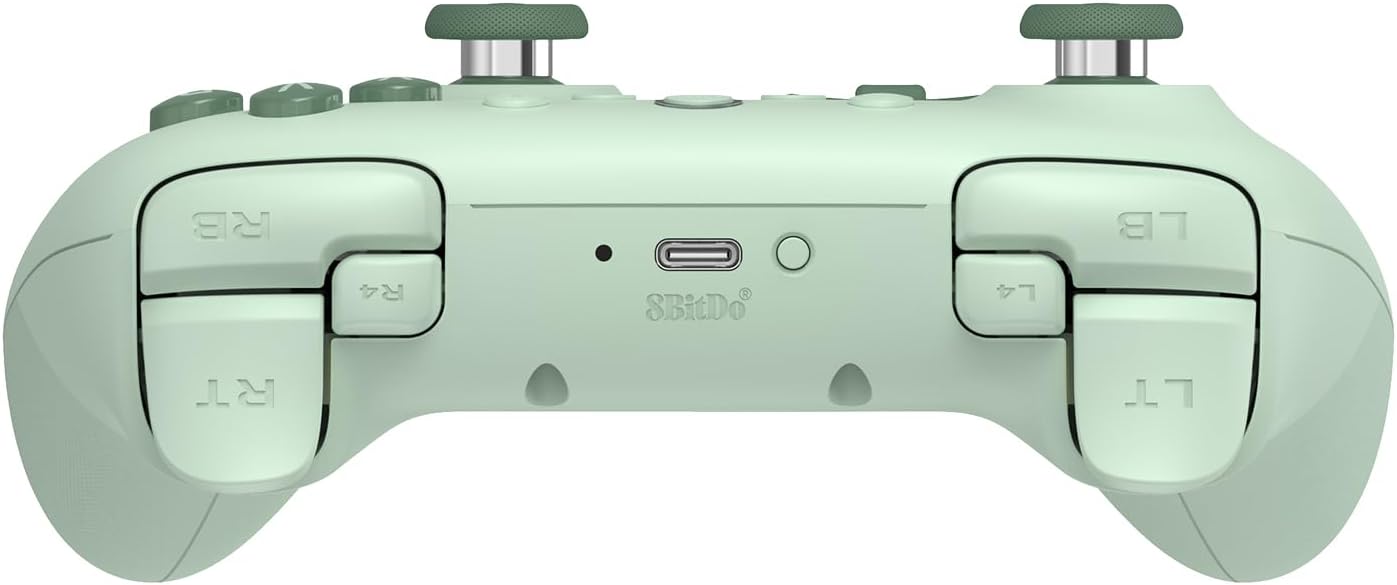 Comando S/ Fios 2.4G BT 8BITDO Ultimate 2C PAD Verde 3