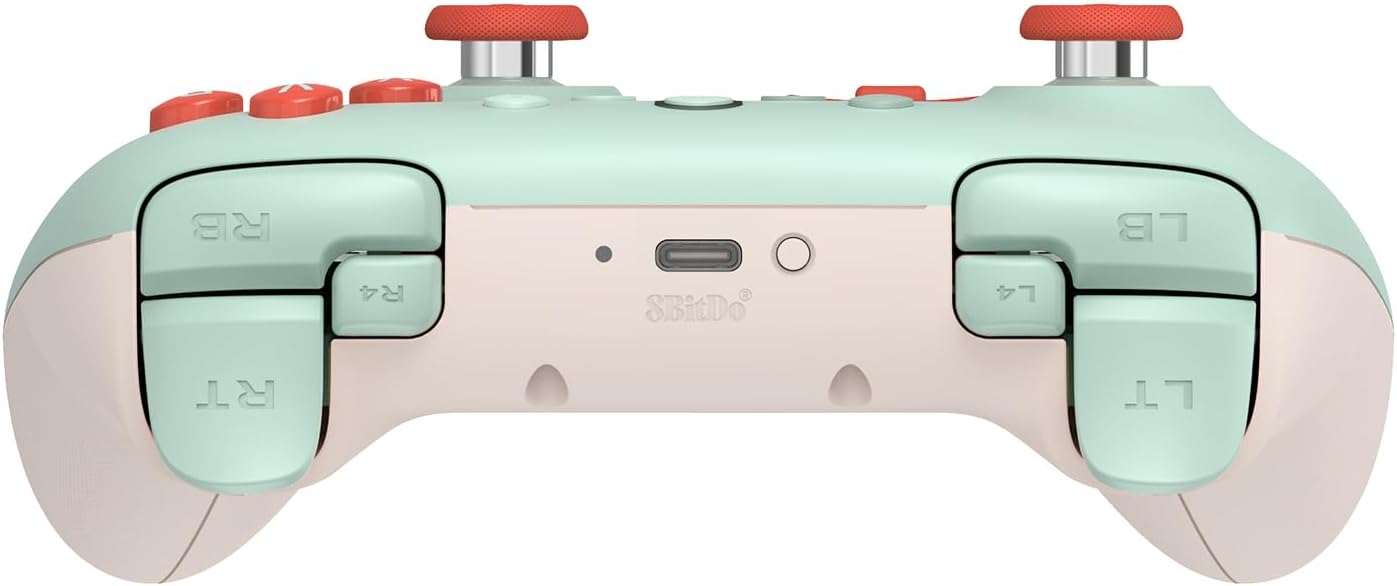 Comando S/ Fios 2.4G BT 8BITDO Ultimate 2C PAD Menta 3