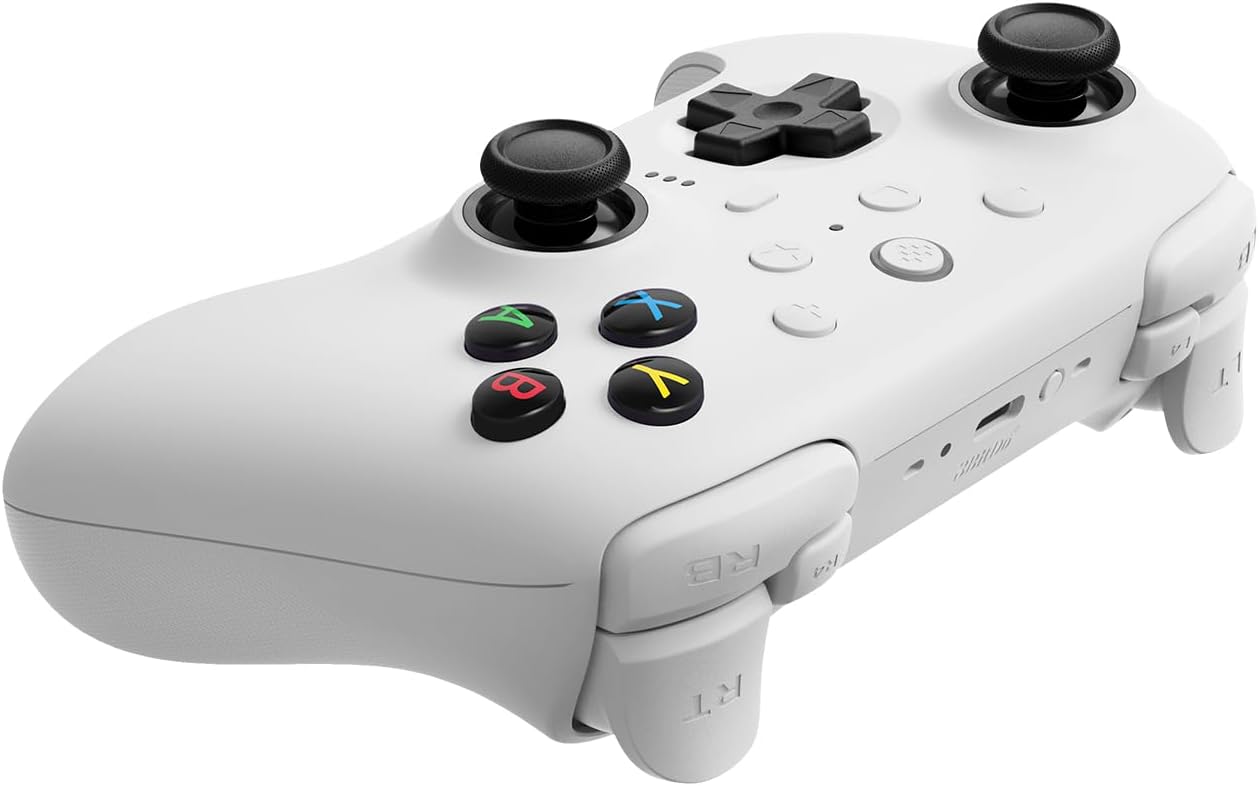 Comando S/ Fios 2.4G BT 8BITDO Ultimate 2 Branco 4