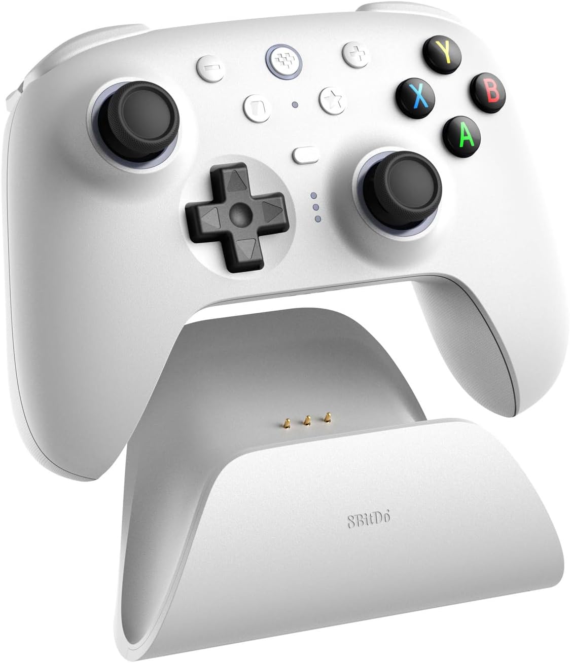 Comando S/ Fios 2.4G BT 8BITDO Ultimate 2 Branco 5