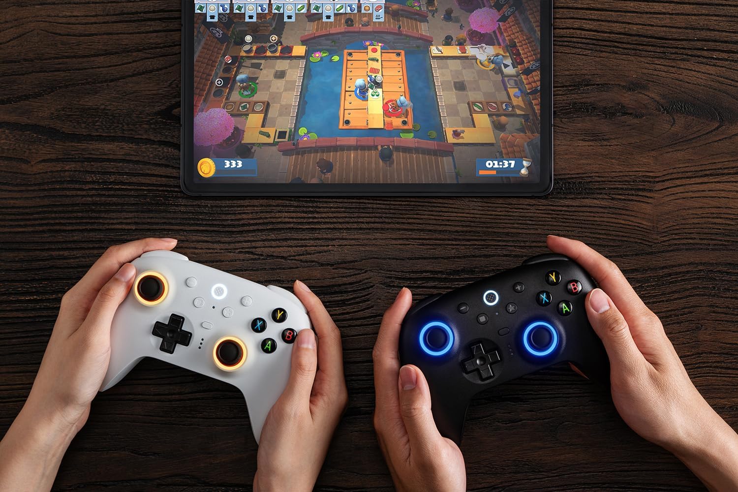 Comando S/ Fios 2.4G BT 8BITDO Ultimate 2 Branco 8