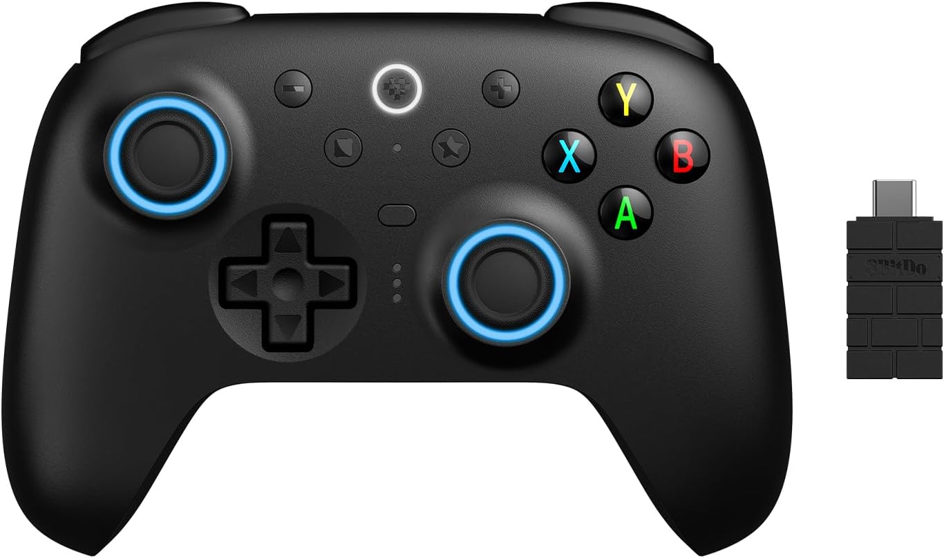 Comando S/ Fios 2.4G BT 8BITDO Ultimate 2 Preto 2