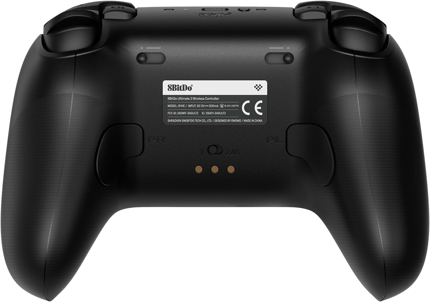 Comando S/ Fios 2.4G BT 8BITDO Ultimate 2 Preto 3