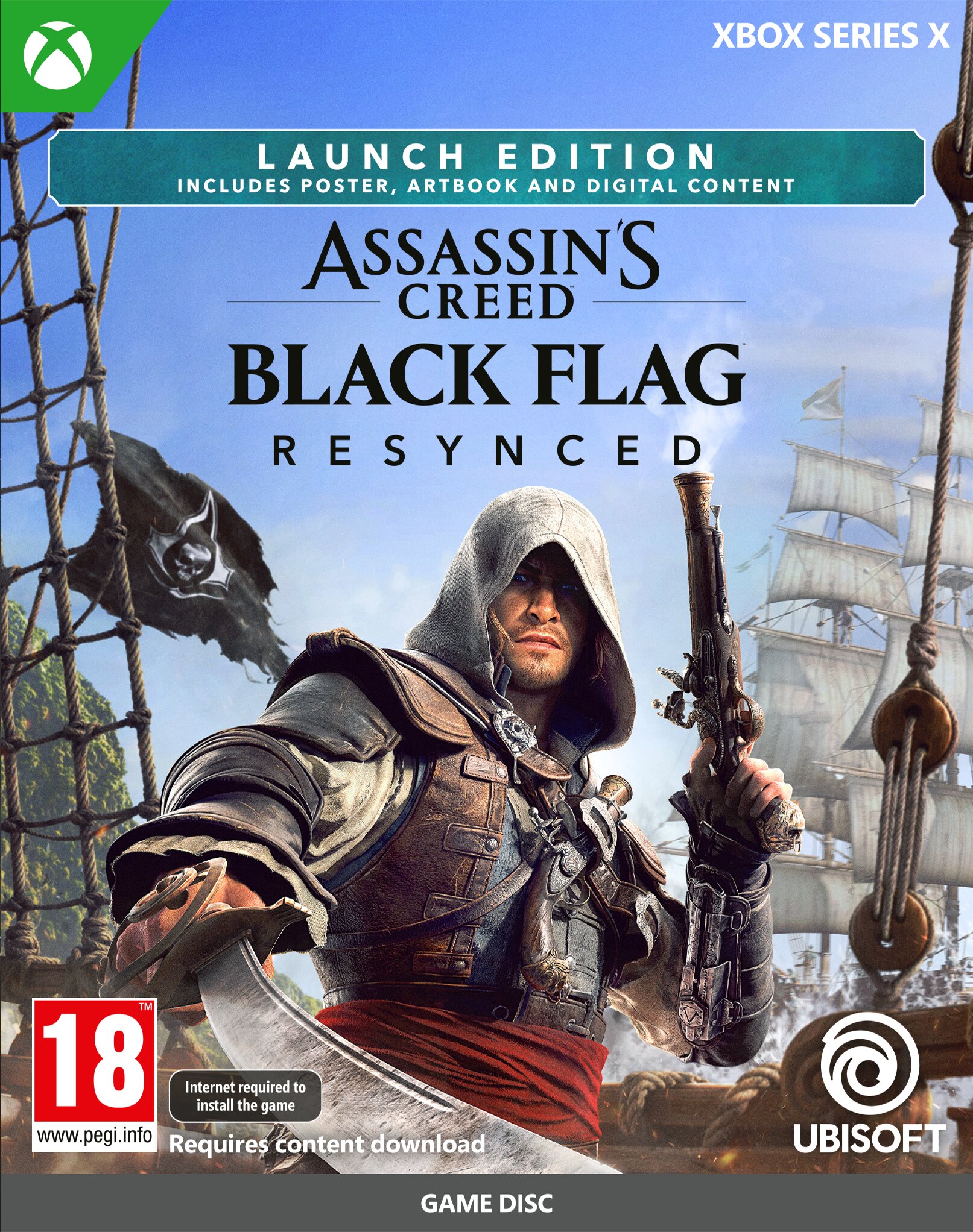 Imagem 0 de Assassin's Creed: Black Flag Resynced - Launch Edition -Xbox Series X