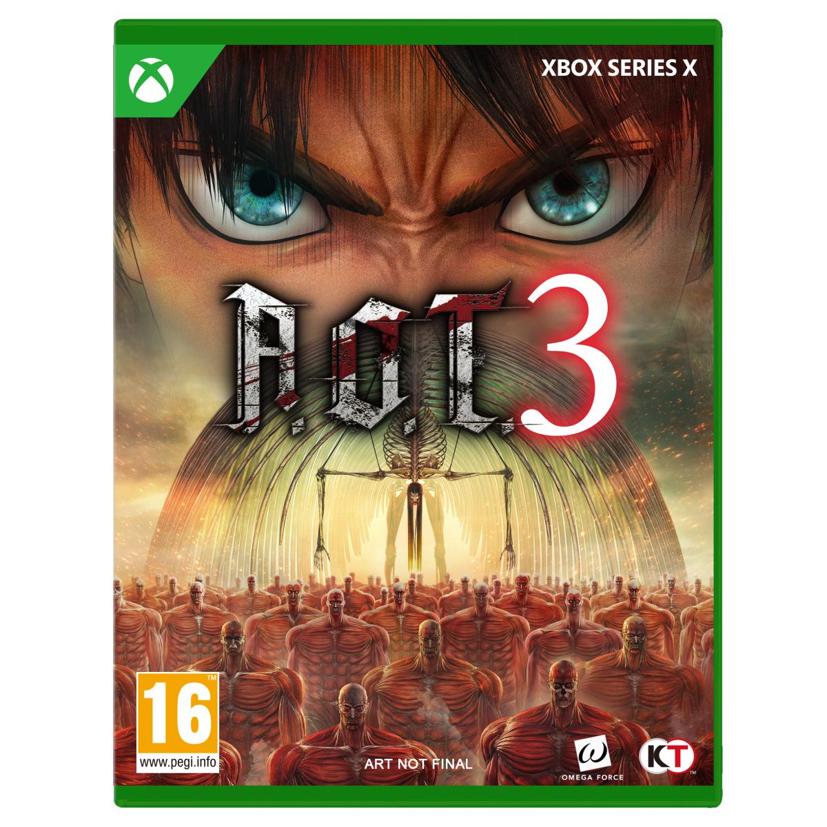 Imagem 0 de Attack on Titan 3 Launch Edition - Xbox Series X