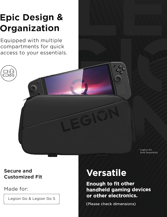 Lenovo Mala de Viagem Legion Sling Bag para Legion Go e Go S 2