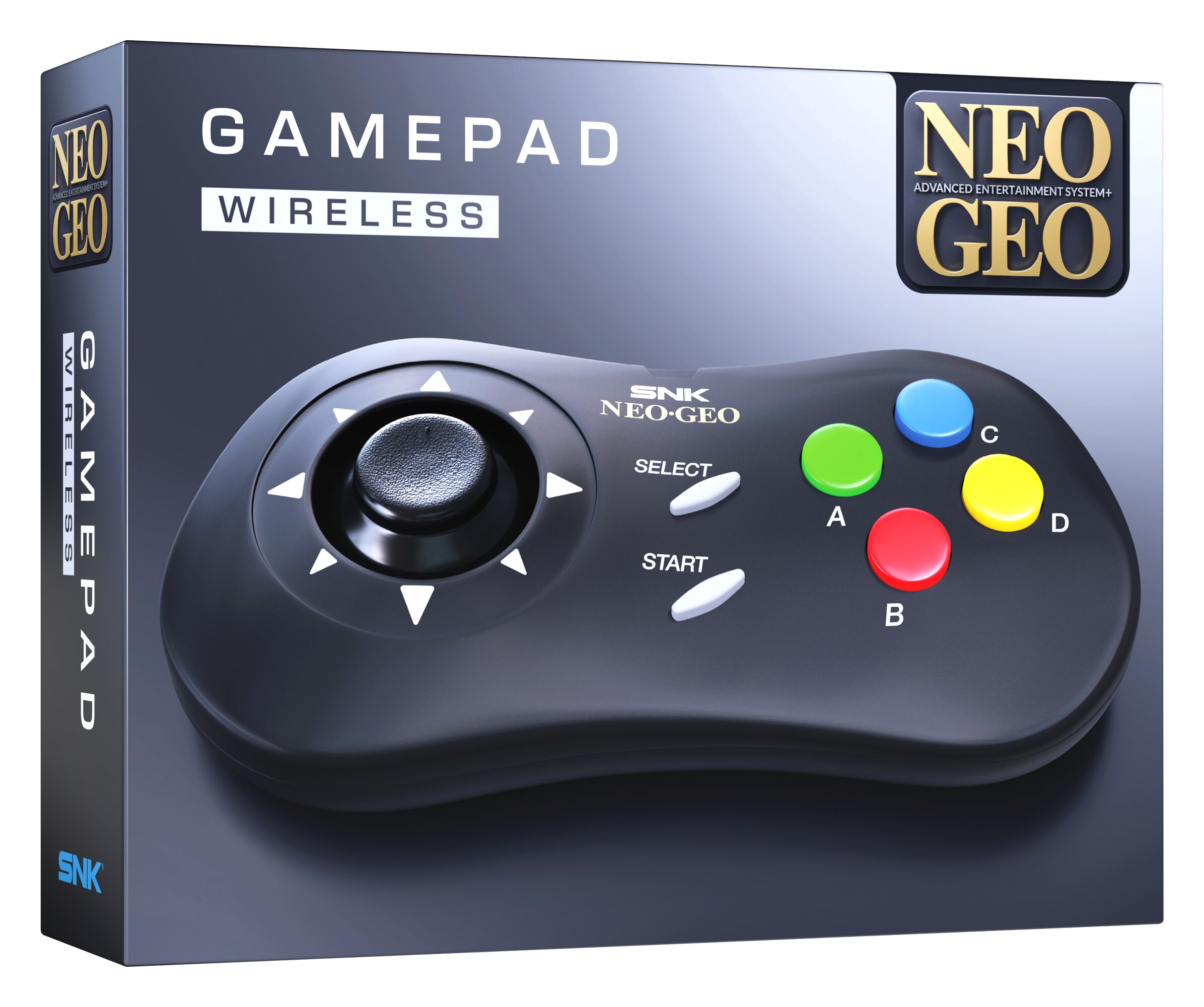 Imagem 0 de Comando sem Fios NEOGEO AES+ (Preto)
