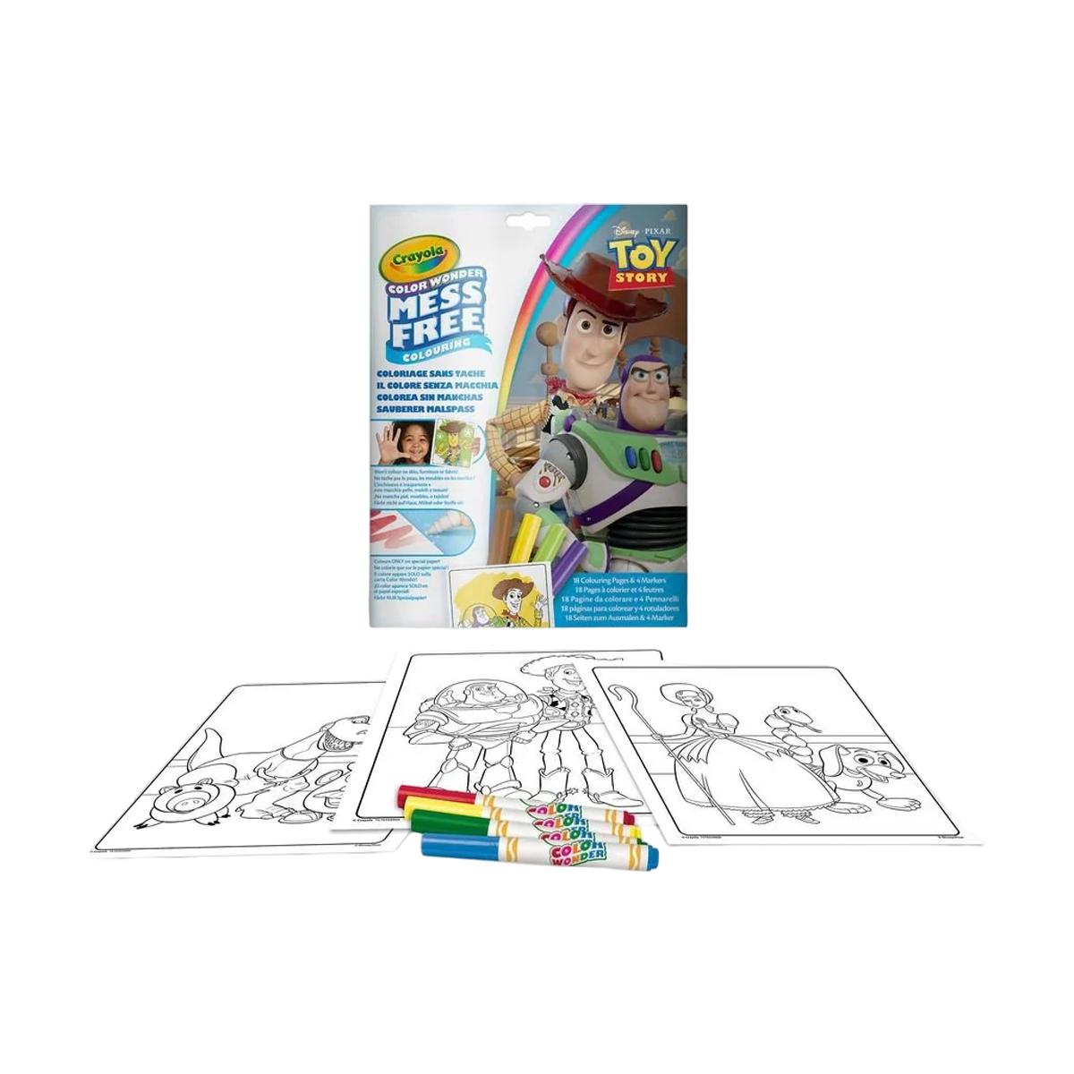 Imagem 1 de Crayola Color Wonder Toy Story - Colorir Sem Manchas