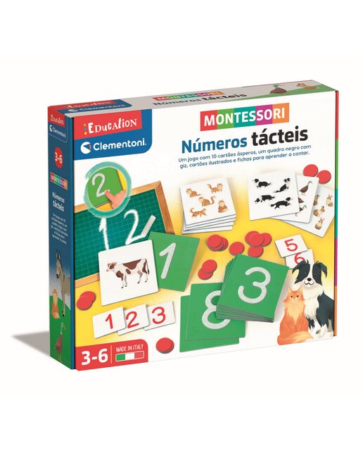 Montessori Numeros Tacteis 1