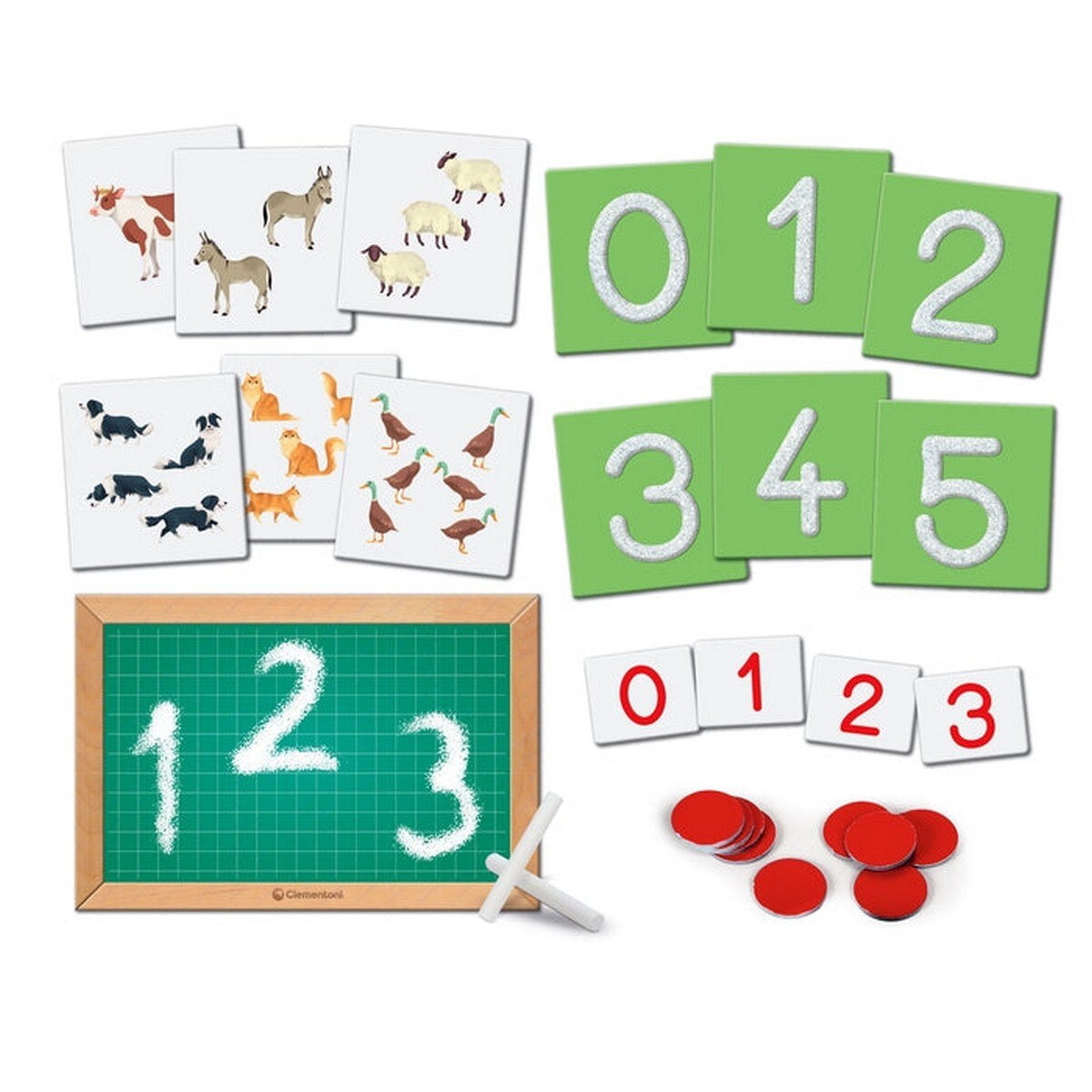 Montessori Numeros Tacteis 4