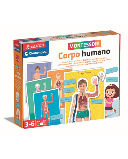 Montessori Corpo Humano 1